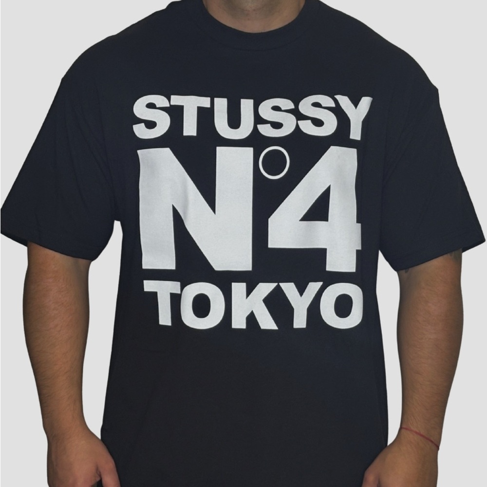 Brand New Stussy No. 4 Tokyo Tee – Black (XL)